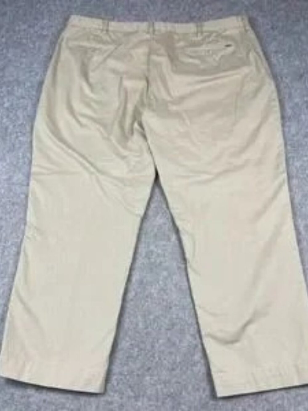 Cream Relaxed Cargo Pants Men's - Picture 4 of 5